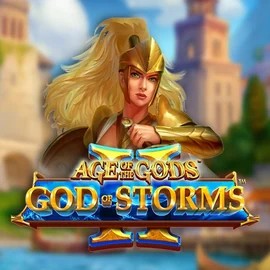 Age Of The Gods: God Of Storms 2 by Playtech, showcased at sspinsy.net – game logo