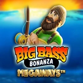 Big Bass Bonanza Megaways slot logo by Pragmatic Play at Spinsy Casino
