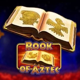 Book of Aztec online game logo by Amatic Industries on sspinsy.net
