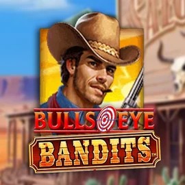 Bulls Eye Bandits slot visual from Origins available on sspinsy.net
