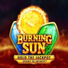 Burning Sun online game logo by Wazdan on sspinsy.net