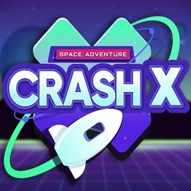 Crash X online game logo by Turbo Games on sspinsy.net