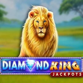 Diamond King Jackpots logo – Jackpots by SpinPlay Games at Spinsy Casino