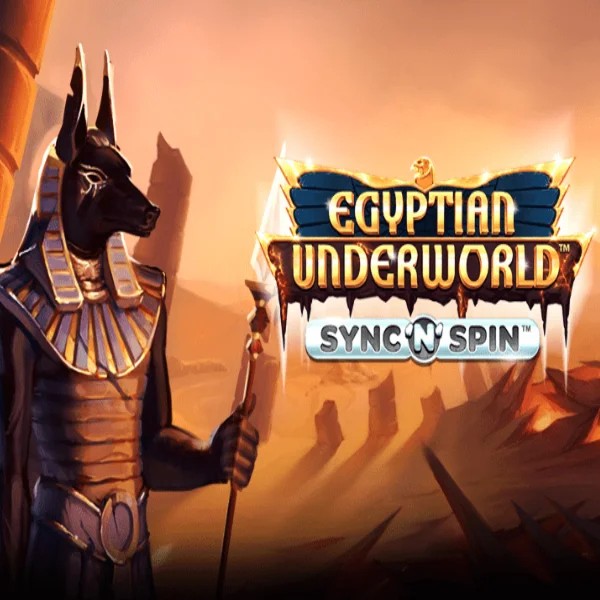 Slots logo of Egyptian Underworld from Greentube at Spinsy Casino
