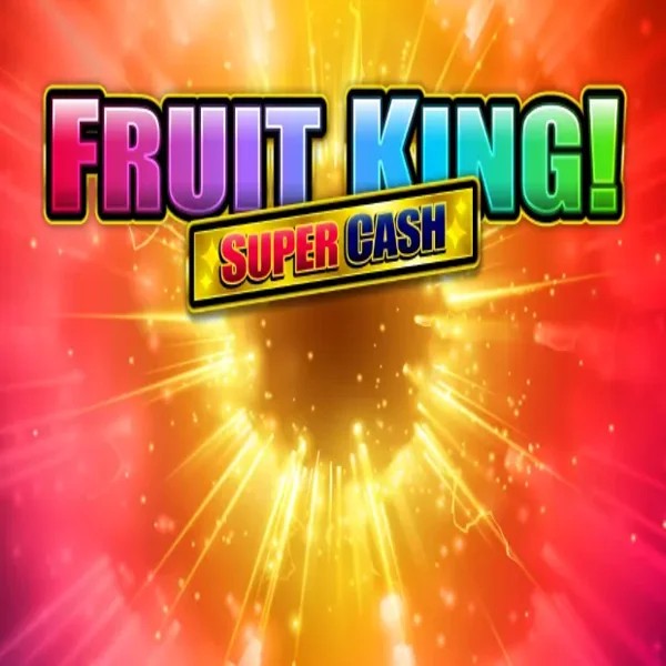 Fruit King Super Cash by Greentube, showcased at sspinsy.net – game logo