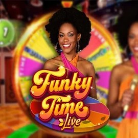 Funky Time logo by Evolution at Spinsy Casino