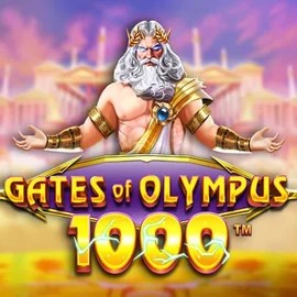 Gates of Olympus 1000 logo – Slots by Pragmatic Play at Spinsy Casino