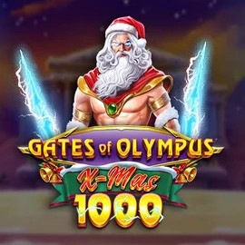 Official Slots logo: Gates of Olympus Xmas 1000 by Pragmatic Play at Spinsy Casino