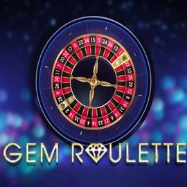 Gem Roulette logo by iSoftBet at Spinsy Casino