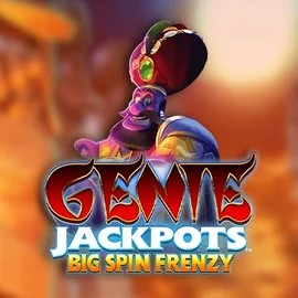 Genie Jackpots: Big Spin Frenzy logo by Blueprint Gaming at Spinsy Casino