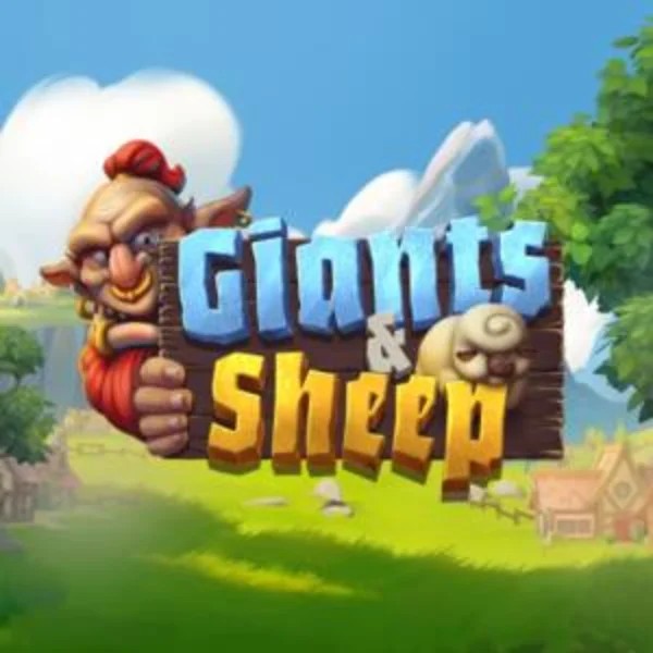 Giants and Sheep online game logo by Relax Gaming on sspinsy.net