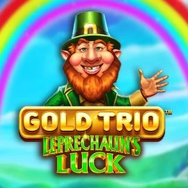 Gold Trio Leprechaun's Luck logo by Playtech at Spinsy Casino