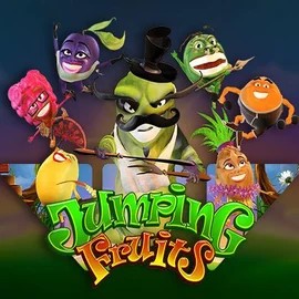 Jumping Fruits slot icon by Wazdan, available at Spinsy Casino