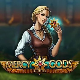 Mercy Of The Gods online game logo by NetEnt on sspinsy.net