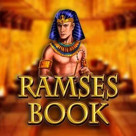 Ramses Book by Gamomat, showcased at sspinsy.net – game logo