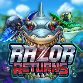 Razor Returns logo by Push Gaming at Spinsy CasinoRazor Returns