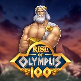 Slots logo of Rise of Olympus 100 from Play'n GO at Spinsy Casino
