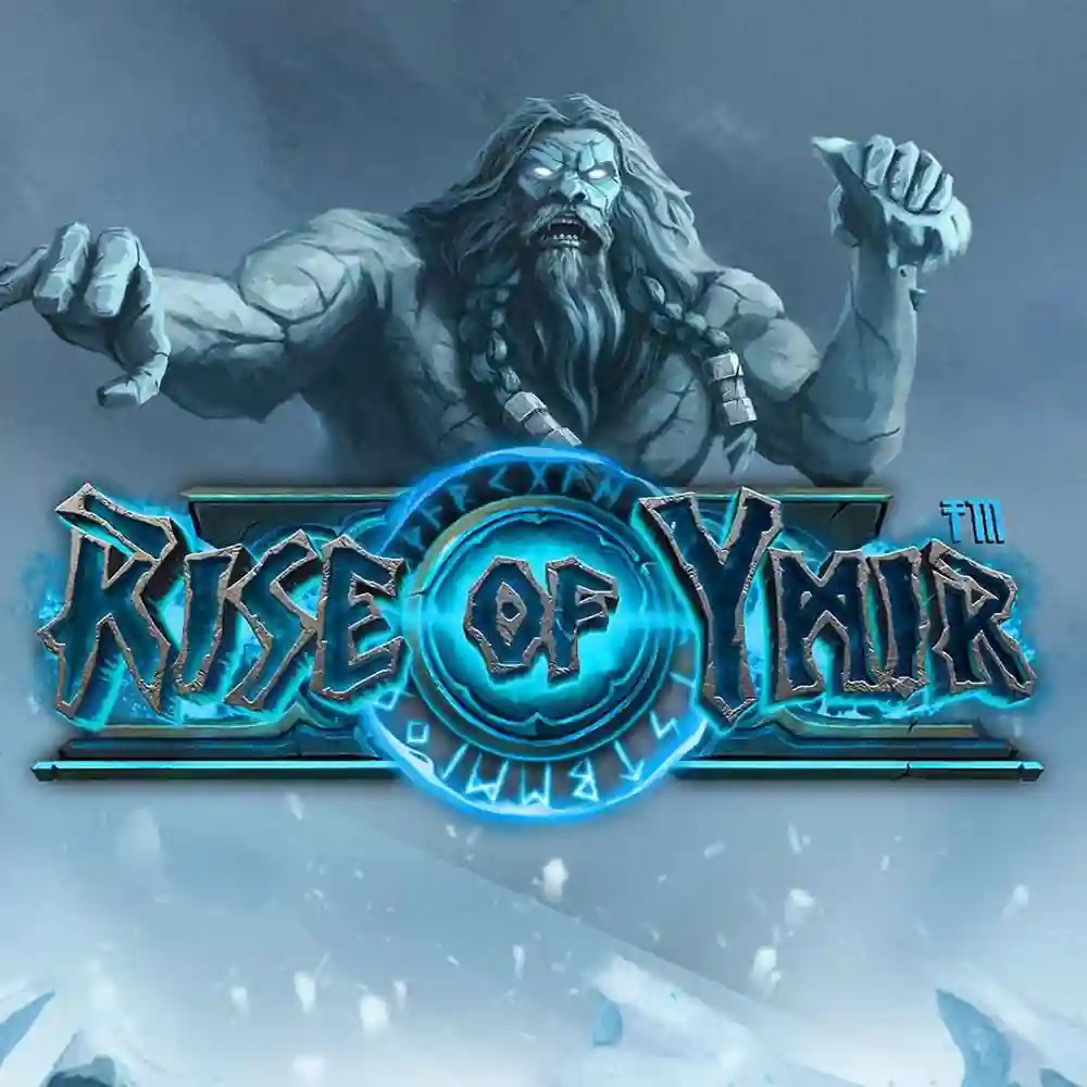 Rise of Ymir online game logo by Hacksaw Gaming on sspinsy.net