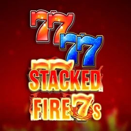 Slots logo of Stacked Fire 7s from Inspired Gaming at Spinsy Casino