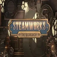 Steamworks The Workshop logo by Peter & Sons at Spinsy Casino