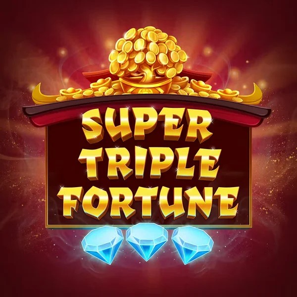 Super Triple Fortune slot visual from Greentube available on sspinsy.net