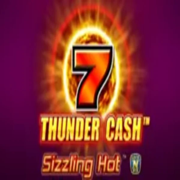 Thunder Cash Sizzling Hot slot logo by Novomatic at Spinsy Casino